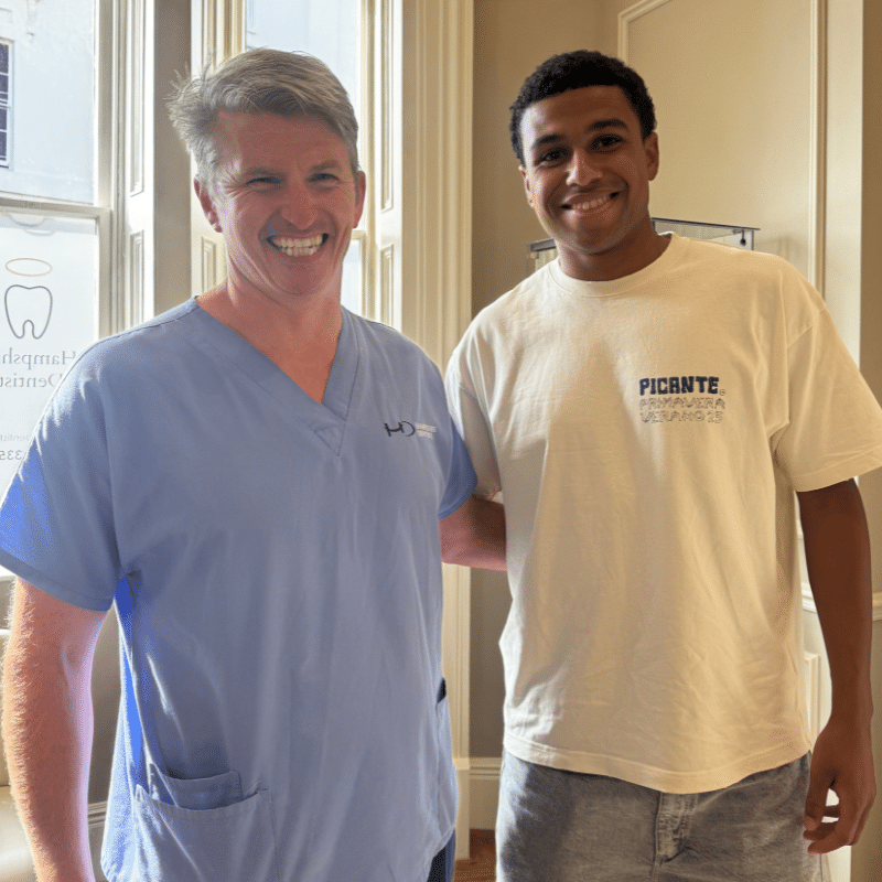 Home - Hampshire Dentists Pain Free Dentist in Southampton Robin Hanna with The Saints